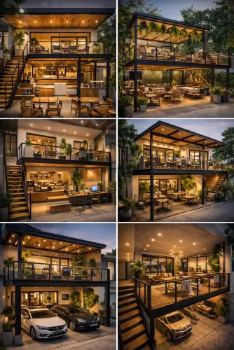 Mezannine Cafe Modern di Curug
