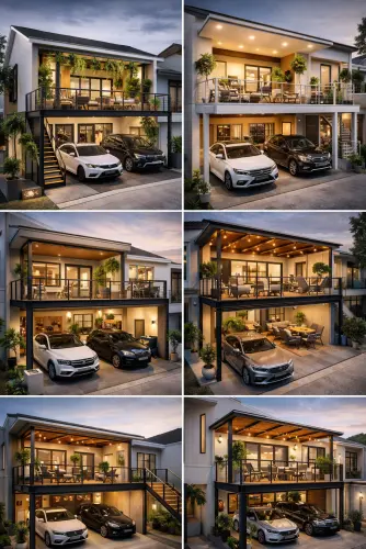 Mezannine Teras Rumah Keren di Curug